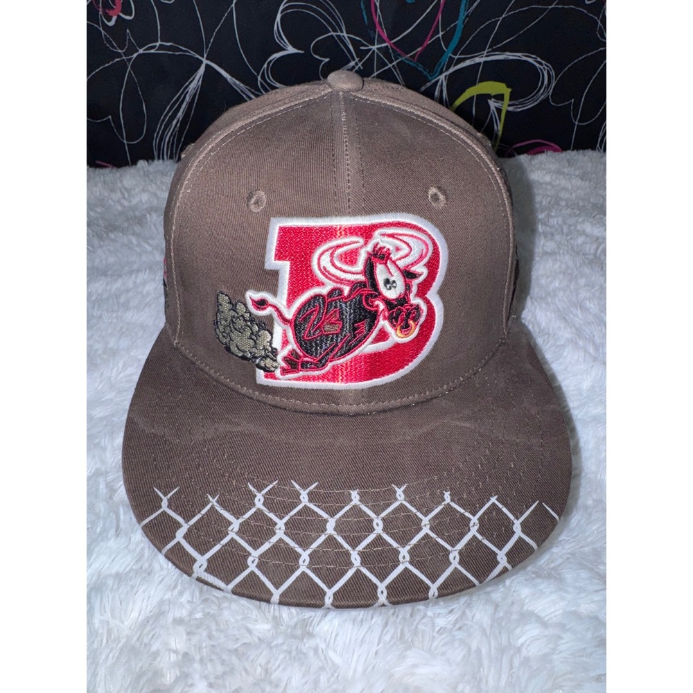 Melonwear Chicago Bulls Hat Mens OSFM Brown Excellent Griffin Goodman Snapback
